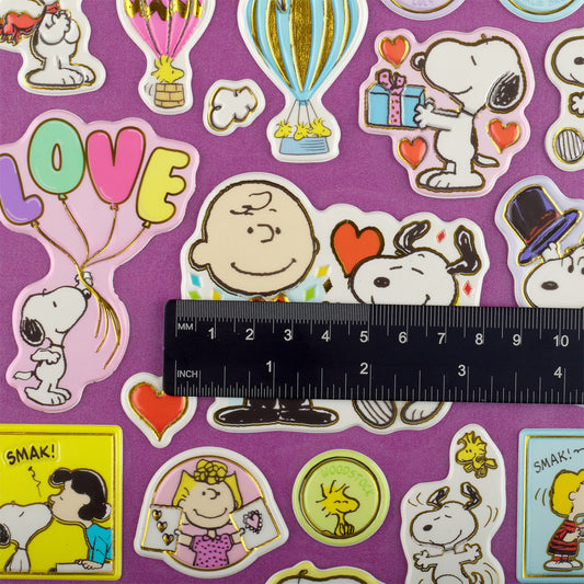 Peanuts - Puffy Stickers - Snoopy Big Shining Celeste