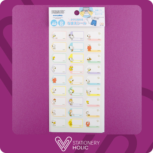 Peanuts - Stickers - Tag Name