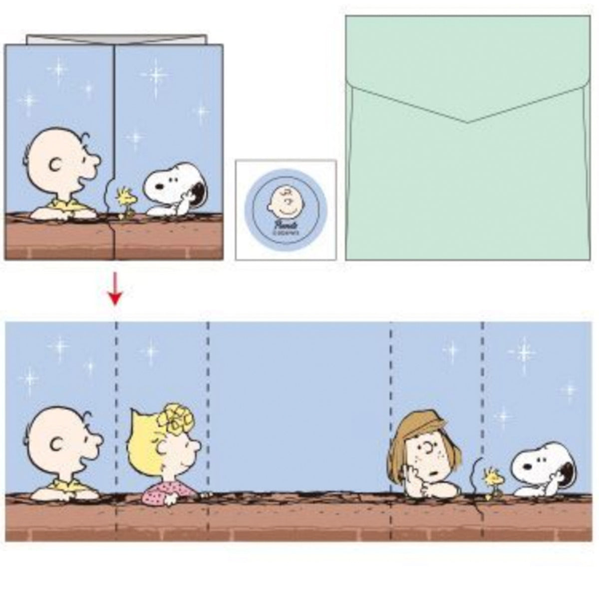Peanuts - Tarjetita Mini