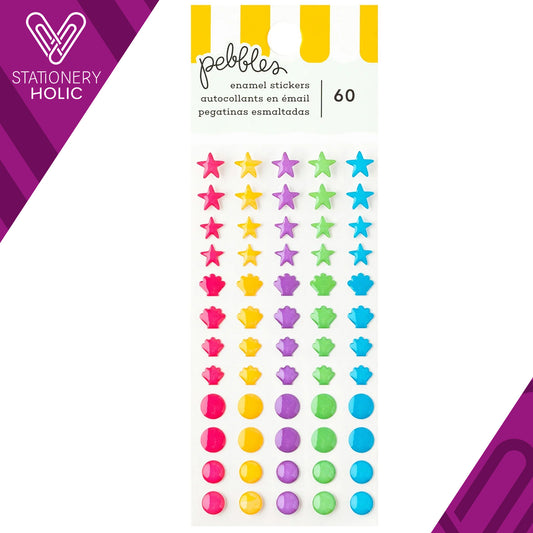 Pebbles - Enamel Dots - Fun In The Sun