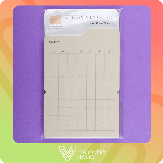 Plepic - Sticky Notes Folder - 09 - Month