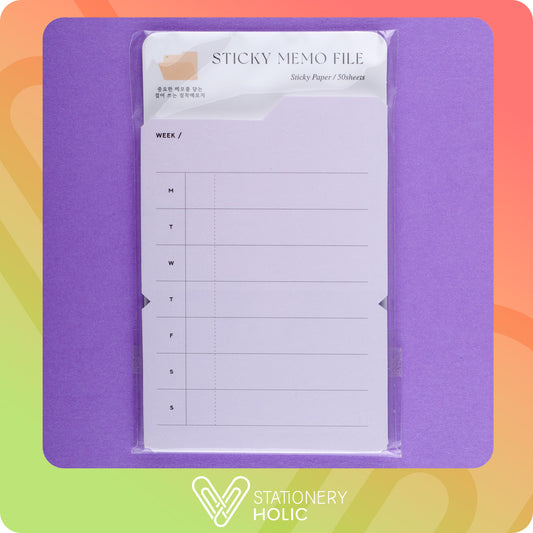 Plepic - Sticky Notes Folder - 10 - Week