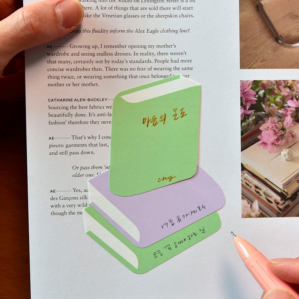 Plepic - Sticky Notes Libro - Pink