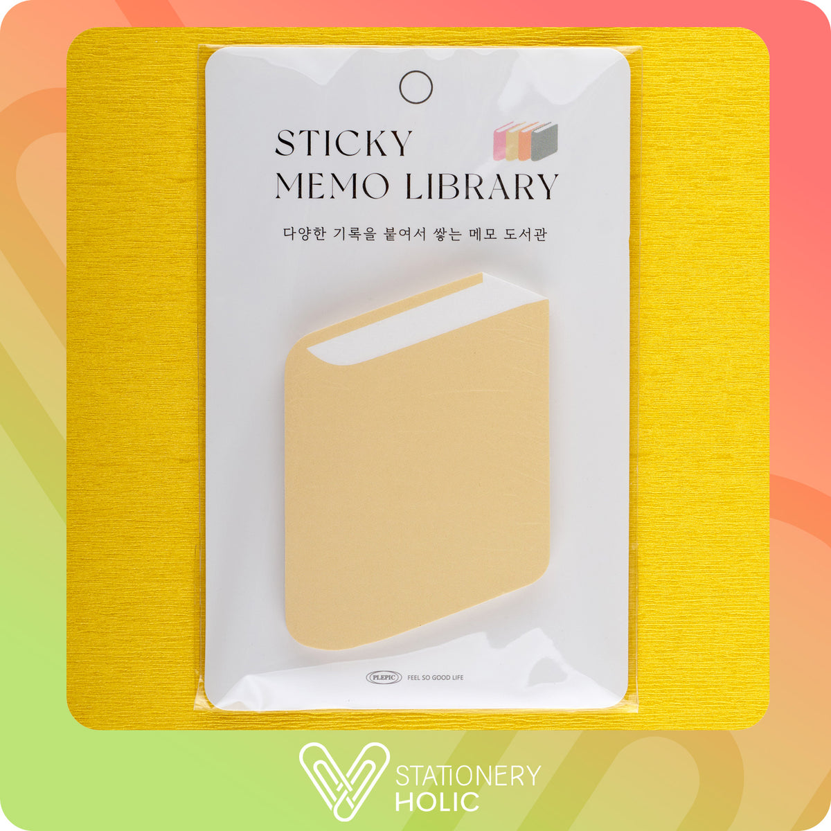 Plepic - Sticky Notes Libro - Beige