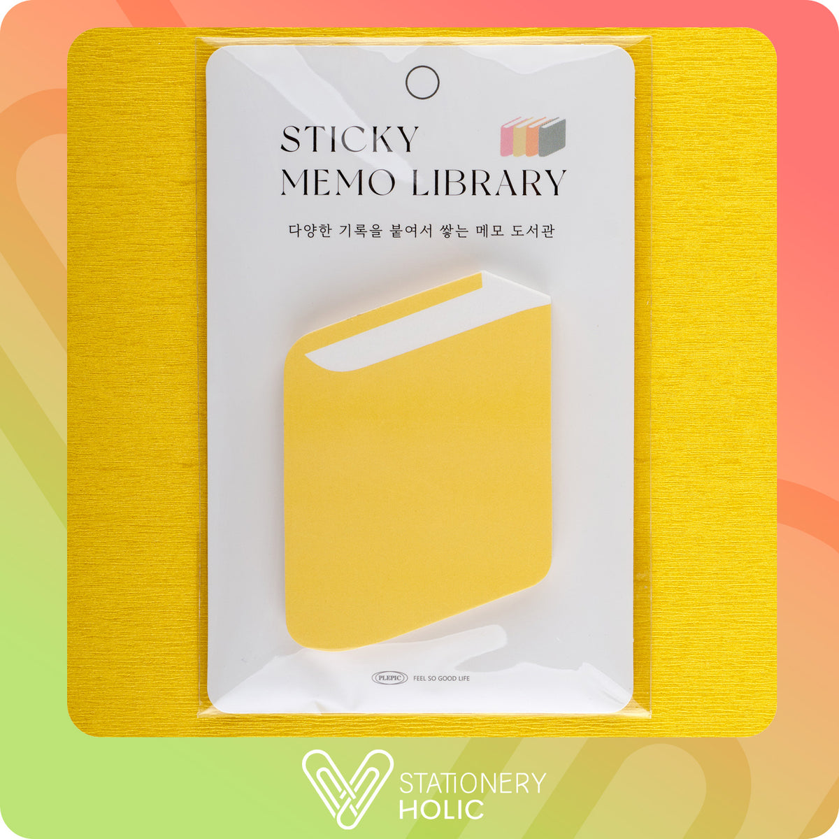 Plepic - Sticky Notes Libro - Yellow