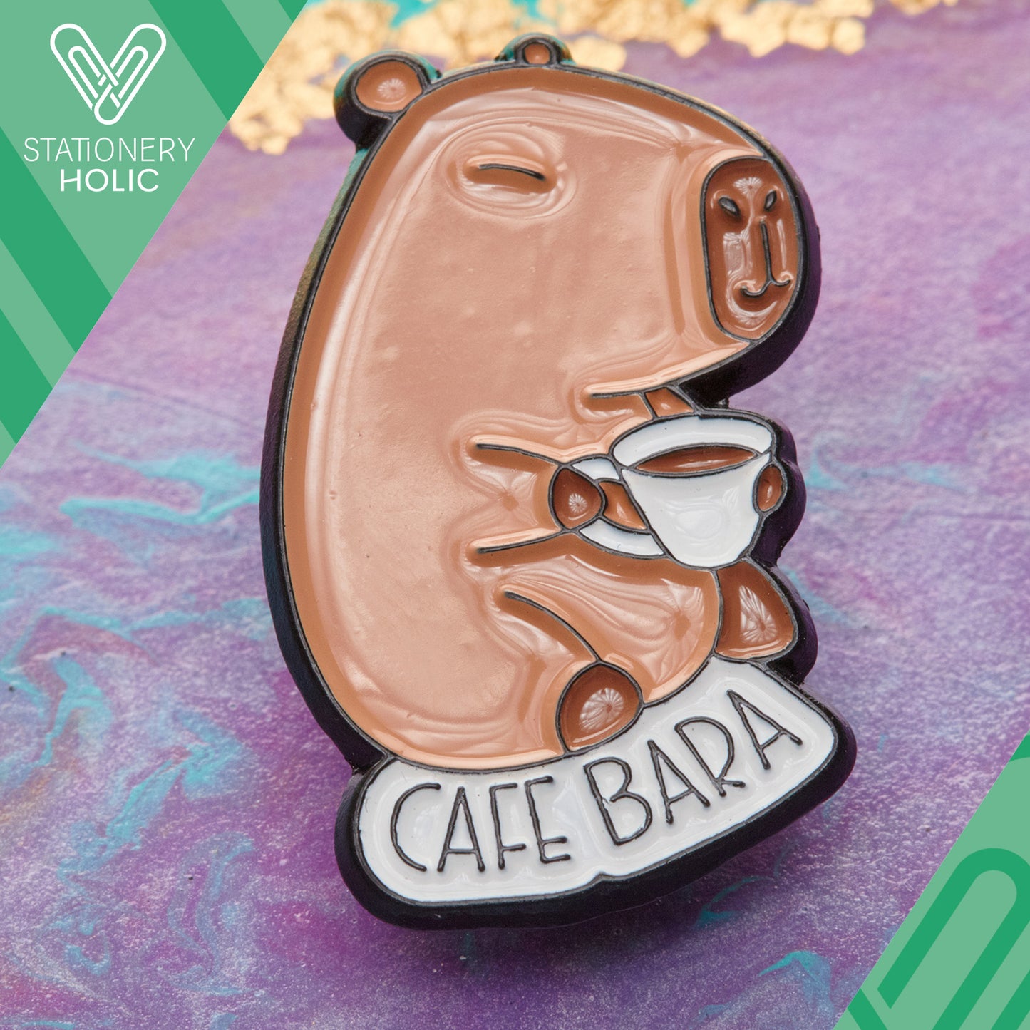 UB - Pin - Capibara Café