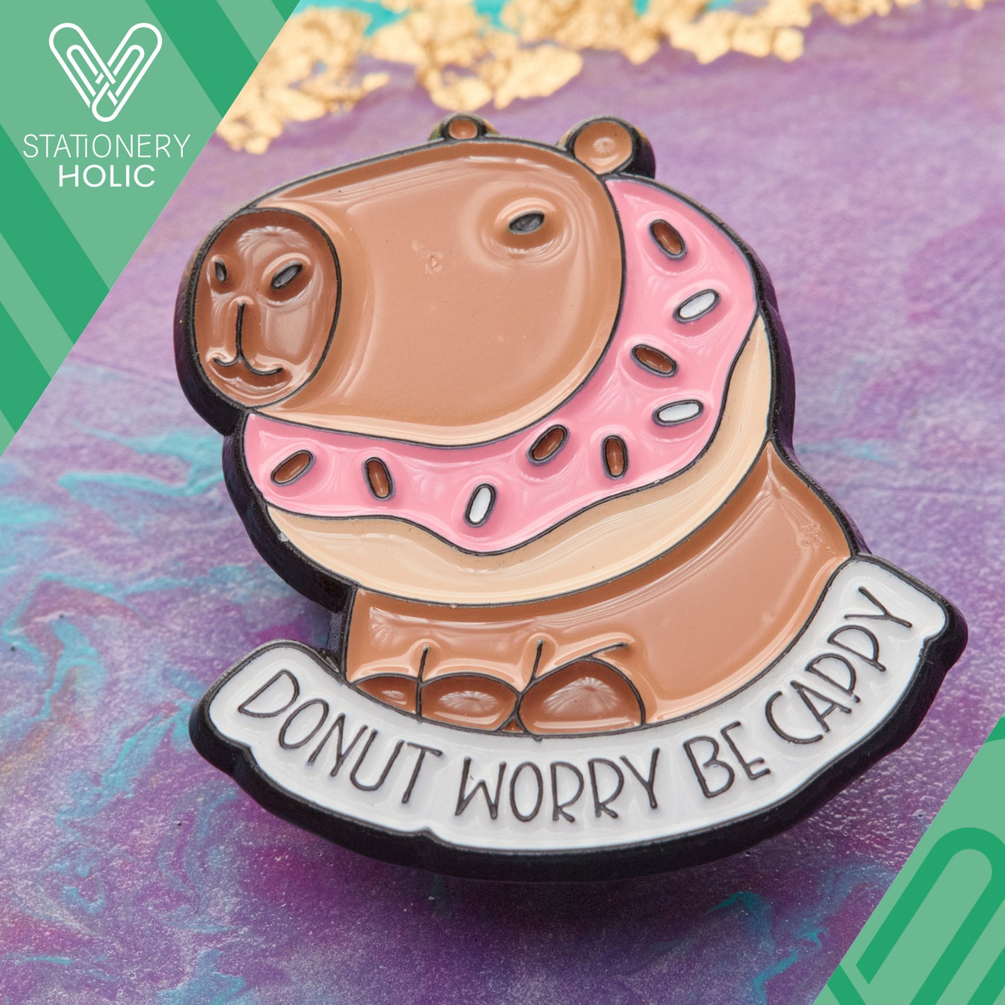 UB - Pin - Capibara Donut