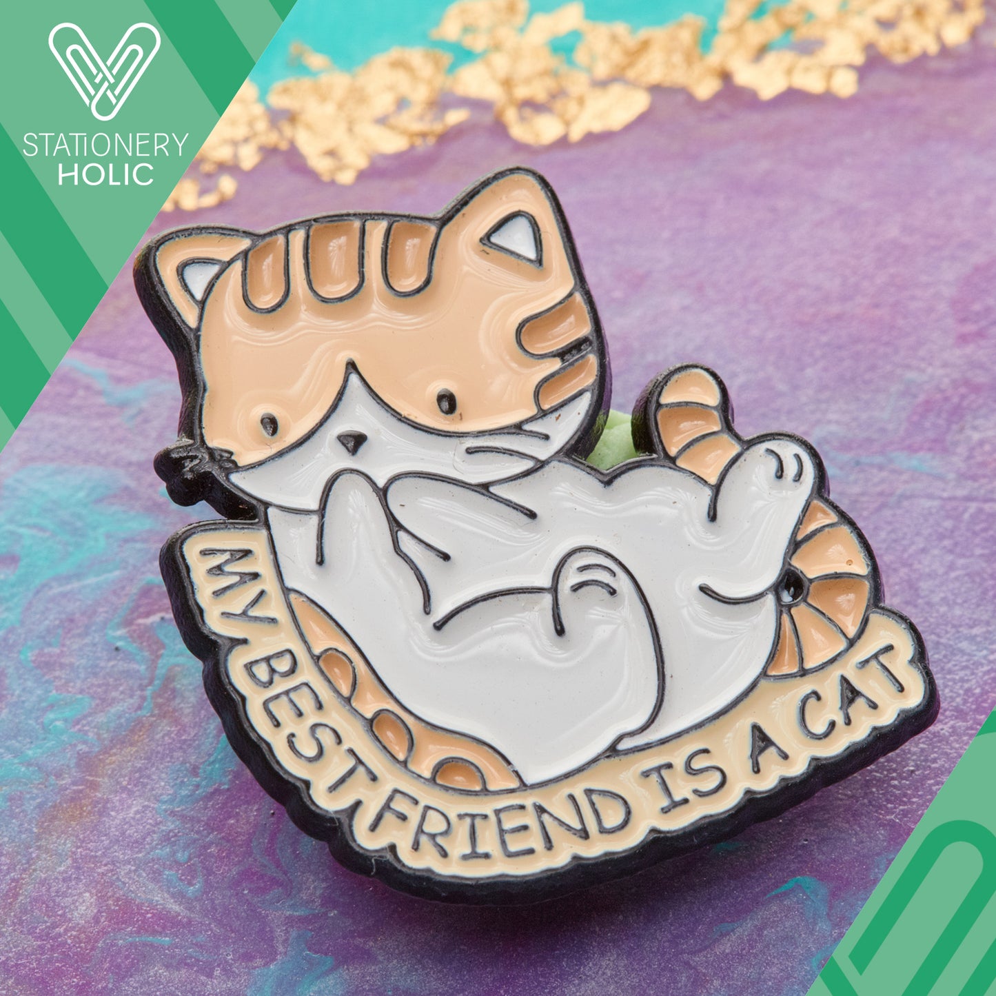 UB - Pin - Cat Best Friend