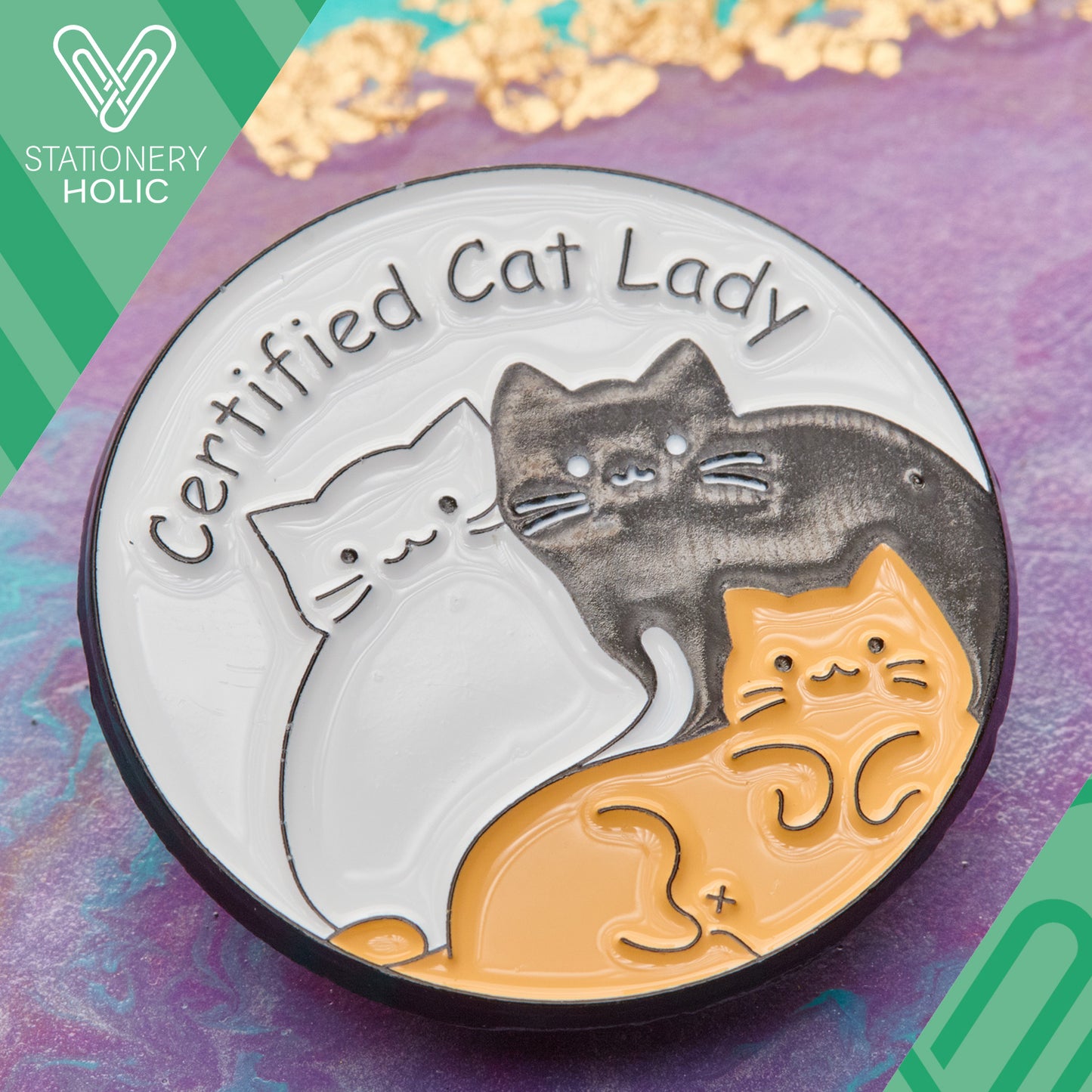 UB - Pin - Cat Lady Certificada