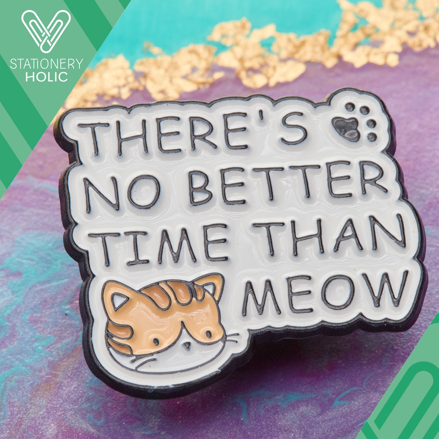 UB - Pin - Cat Meow Time