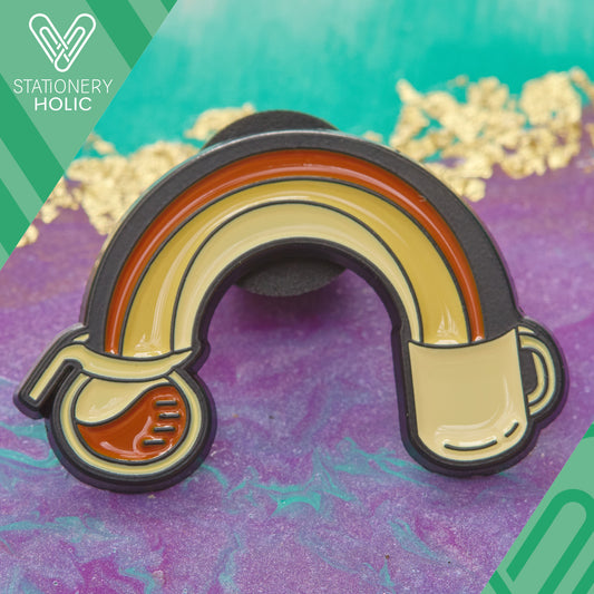 UB - Pin - Coffee Rainbow