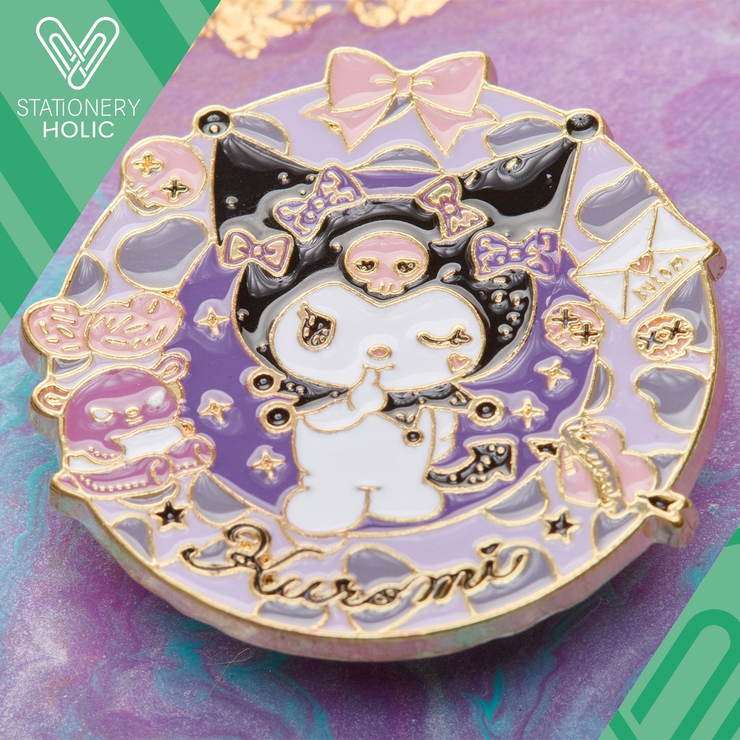 UB - Pin - Sanrio Corona Kuromi