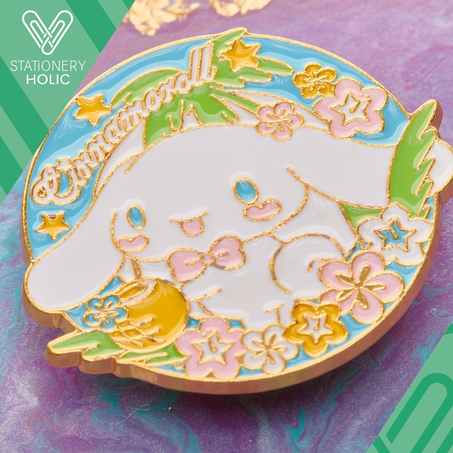 UB - Pin - Sanrio Flores Cinnamoroll