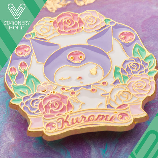 UB - Pin - Sanrio Flores Kuromi