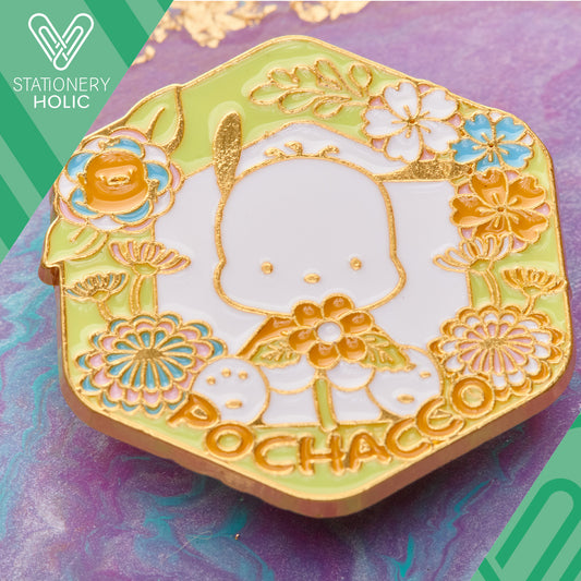 UB - Pin - Sanrio Flores Pochaco