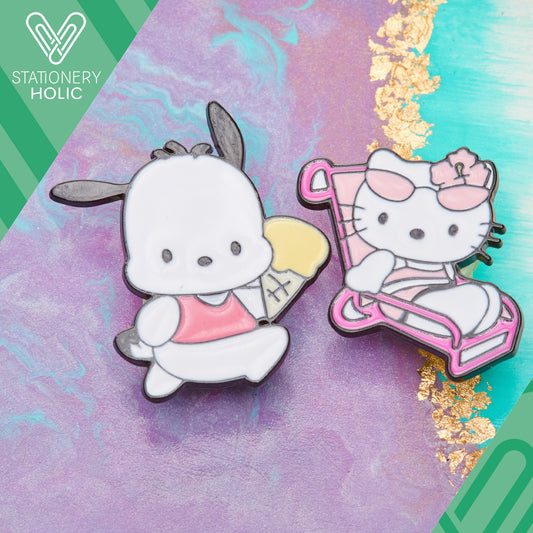 UB - Set Pines - Sanrio Hello Kitty y Pochaco