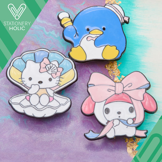 UB - Set Pines - Sanrio Hello Kitty, Tuxedo Sam y My Melody