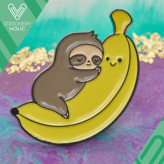 UB - Pin - Perezoso Banano