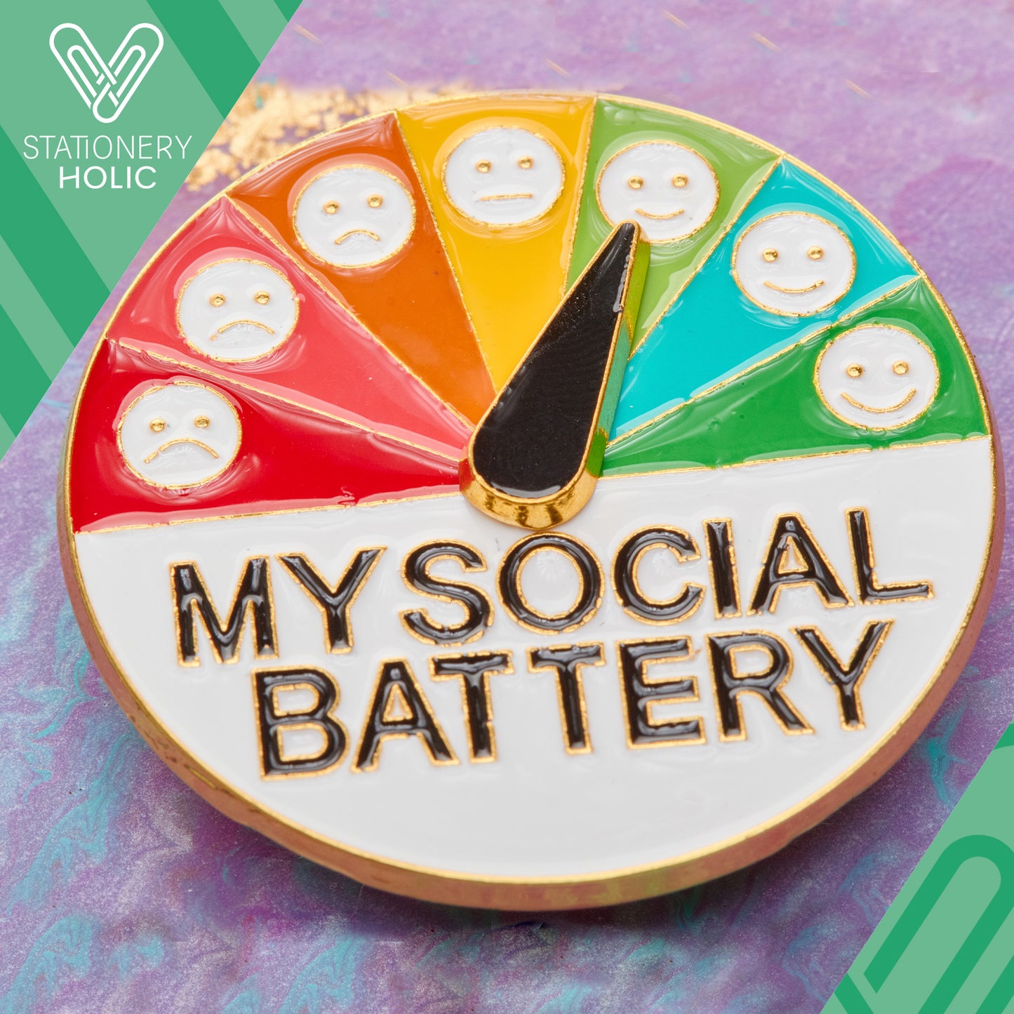 UB - Pin - Social Battery