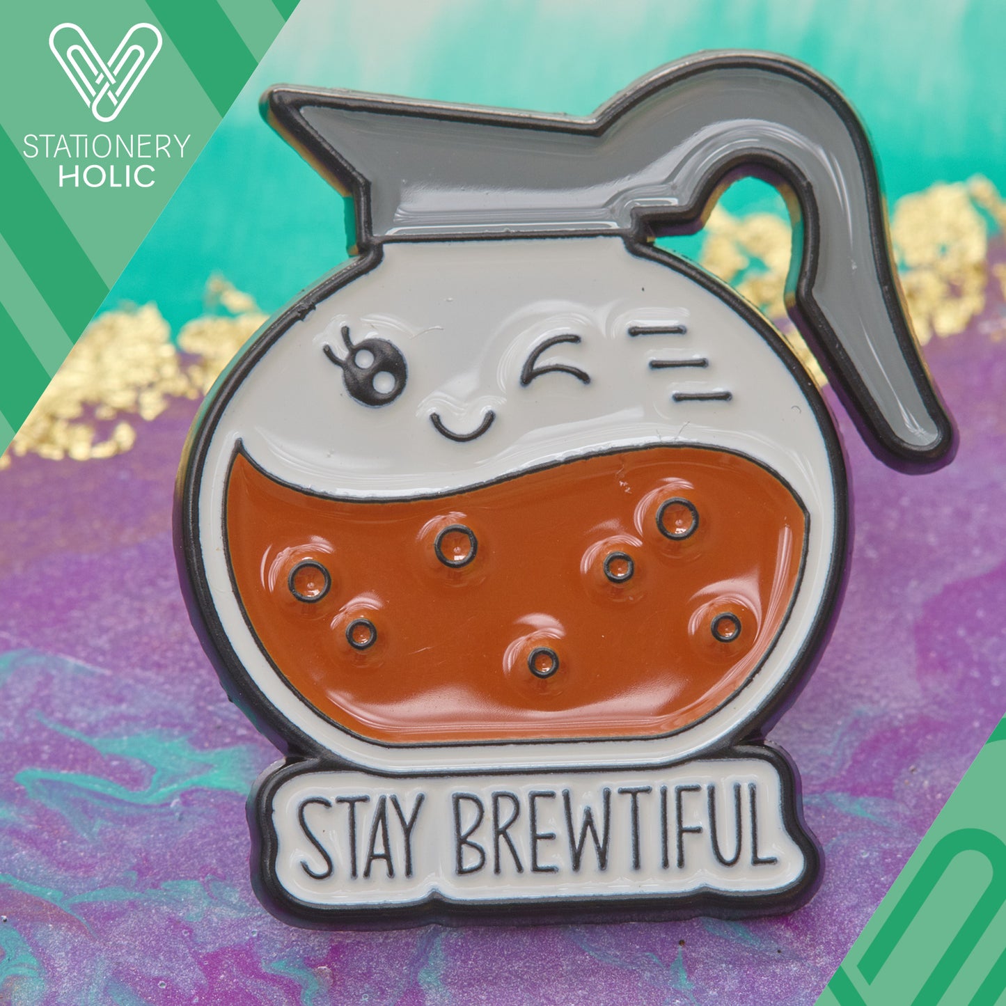 UB - Pin - Stay Brewtiful