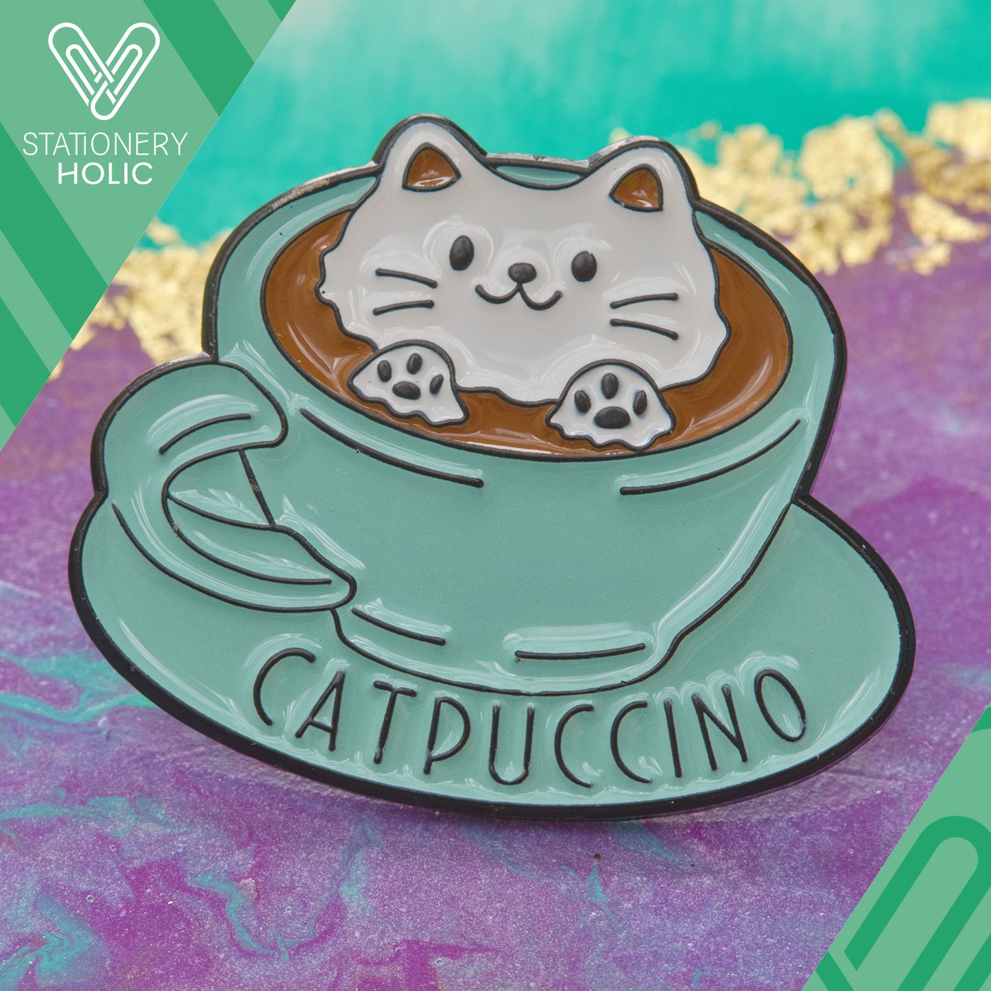 UB - Pin - Catpuccino Cup