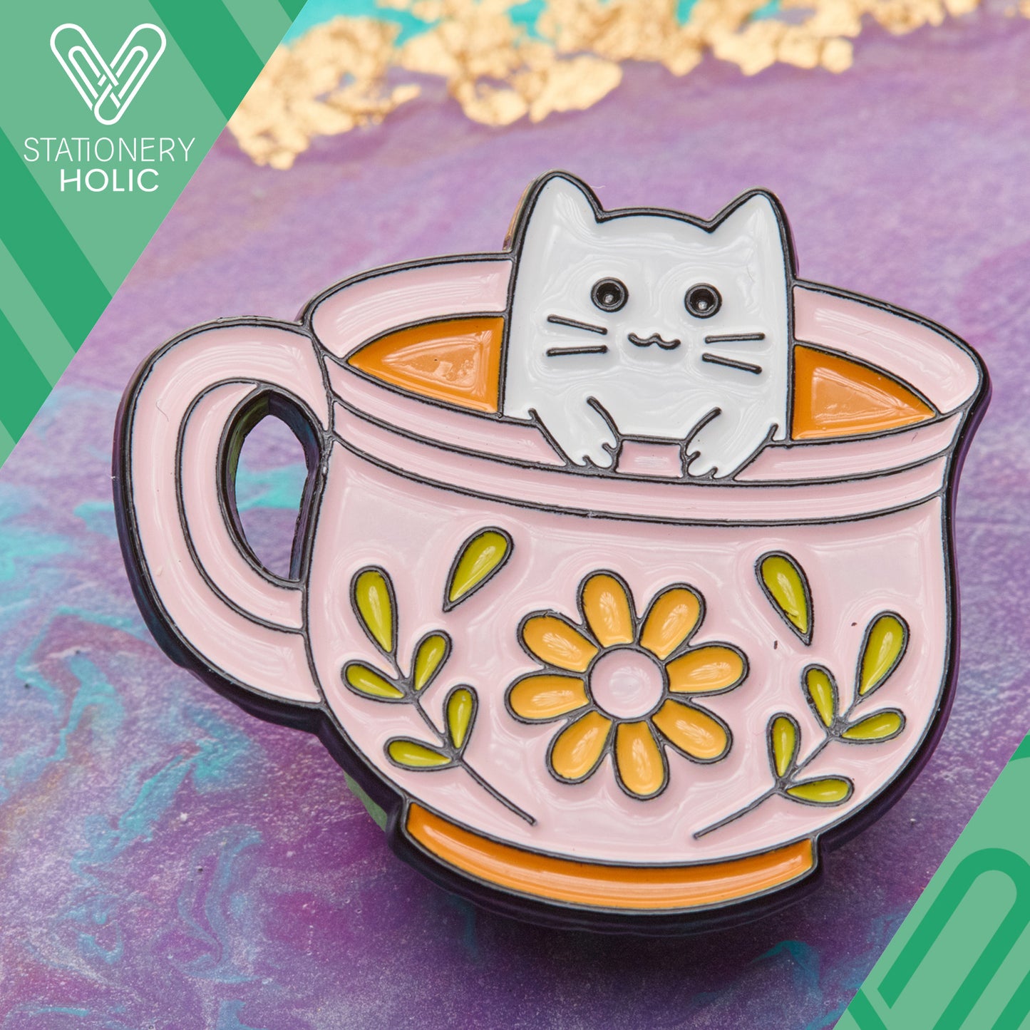 UB - Pin - Taza Gato