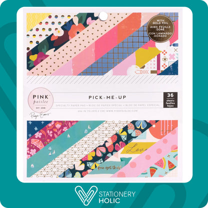Pink Paislee - Bloc Papel 6 x 6 - Pick Me Up