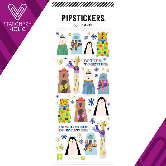 Pipsticks - Stickers 3x7" - All Weather Friends