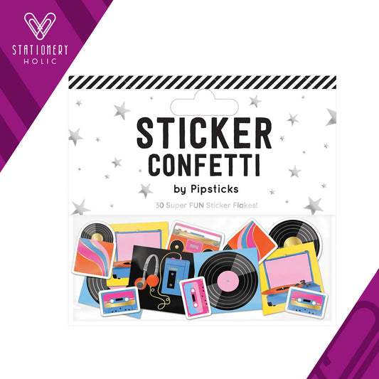 Pipsticks - Stickers Confetti - Classic Rock