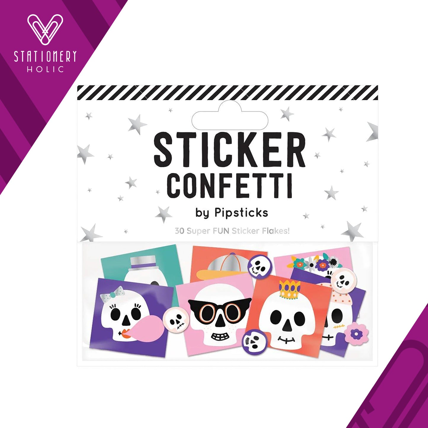 Pipsticks - Stickers Confetti - Funny Bones