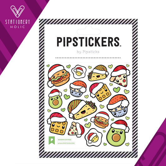 Pipsticks - Stickers 4x4" - Seasons Eatings