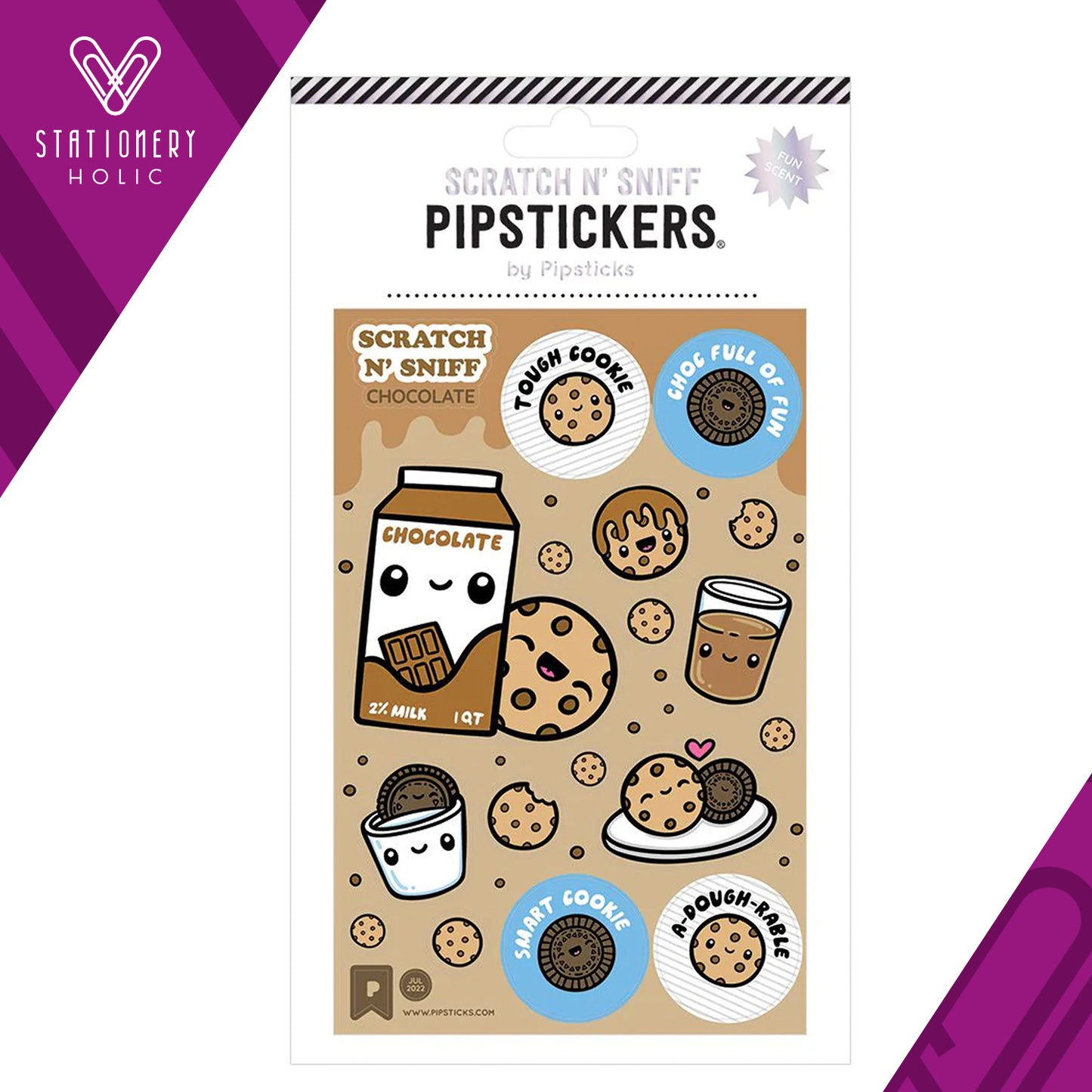 Pipsticks - Stickers Scratch 'n Sniff - Smart Cookie