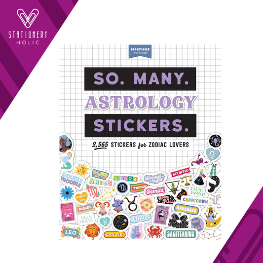 Pipsticks - Sticker Book - So. Many. Astrology Stickers.