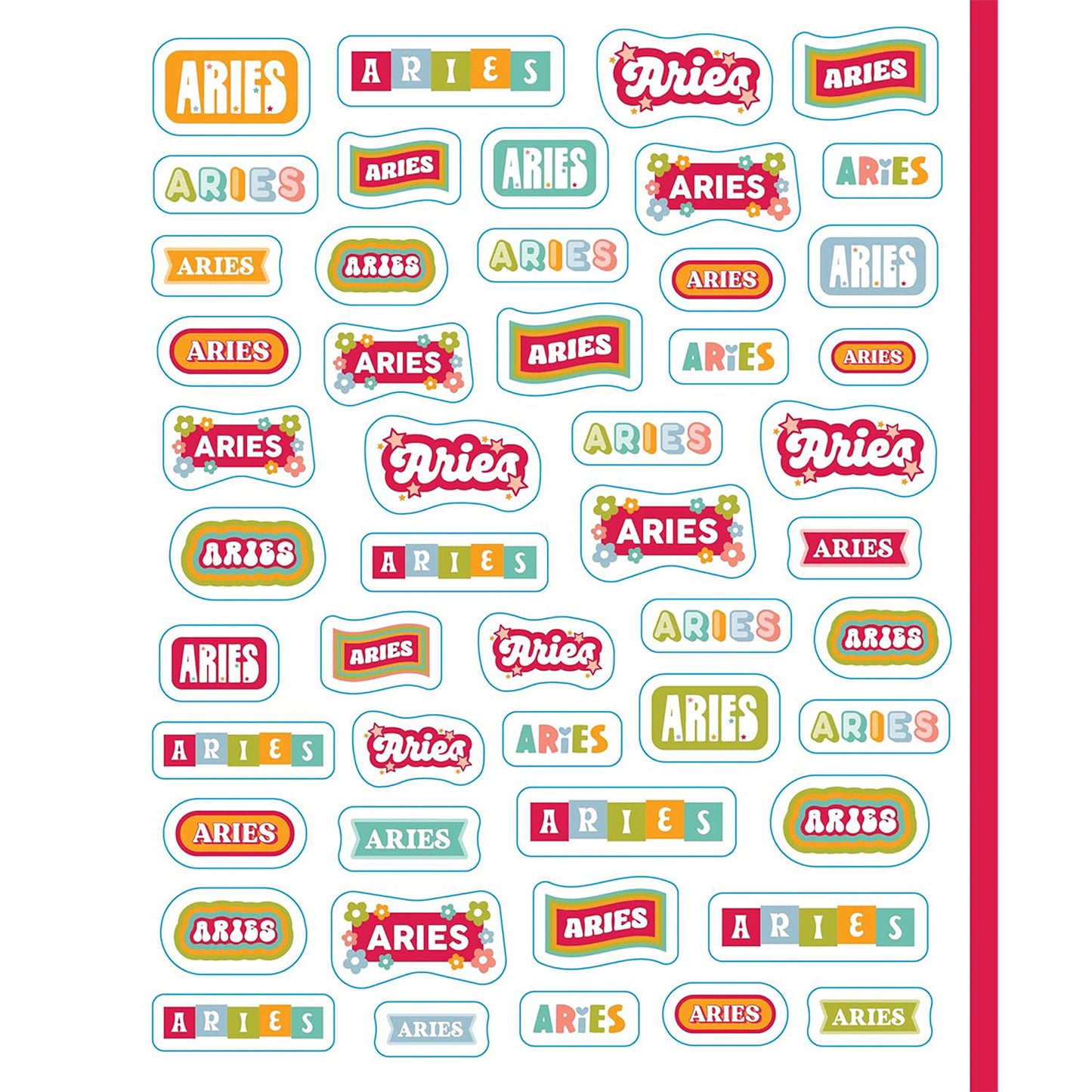 Pipsticks - Sticker Book - So. Many. Astrology Stickers.