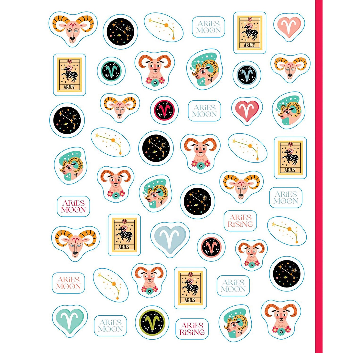 Pipsticks - Sticker Book - So. Many. Astrology Stickers.