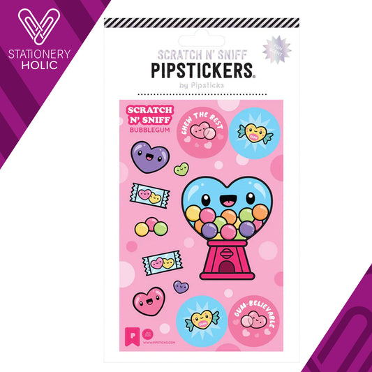 Pipsticks - Scratch 'N Sniff - Gum-believable
