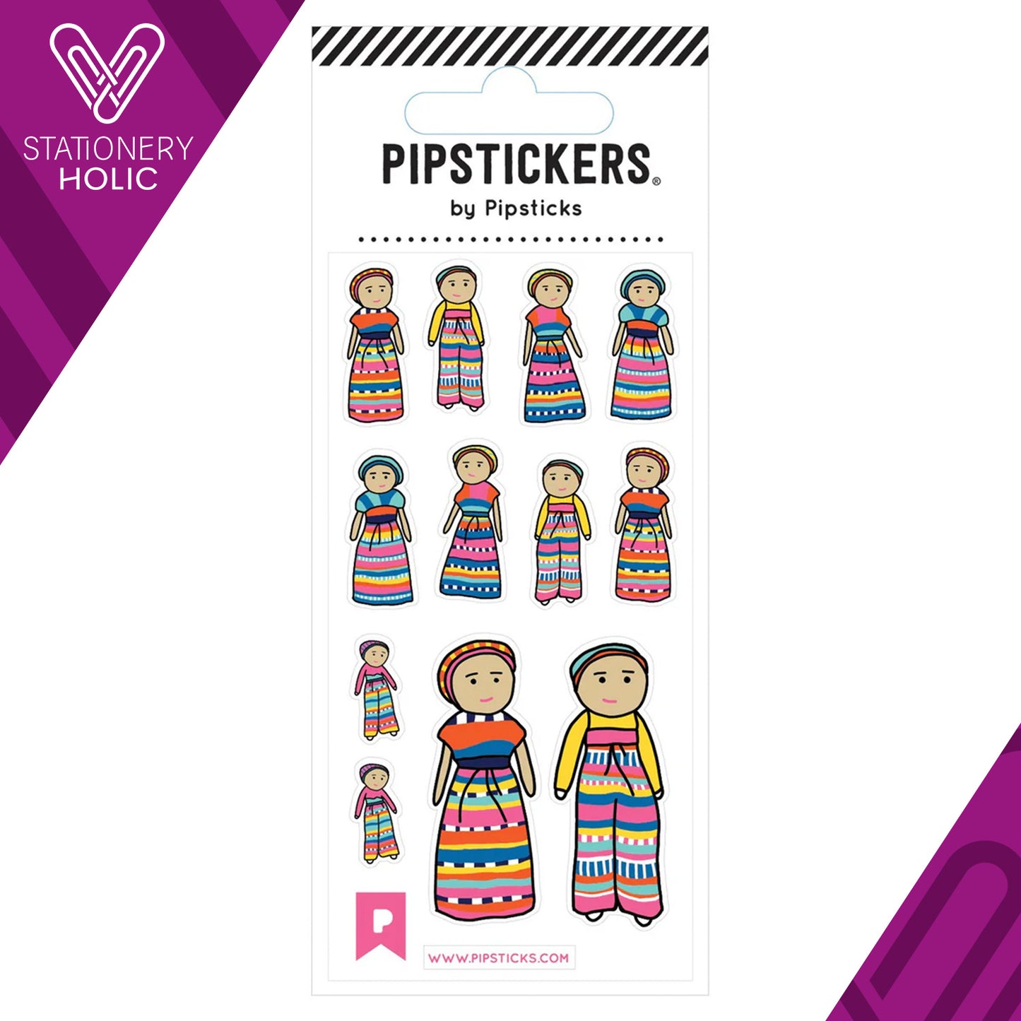 Pipsticks - Stickers Minis - Worry Dolls