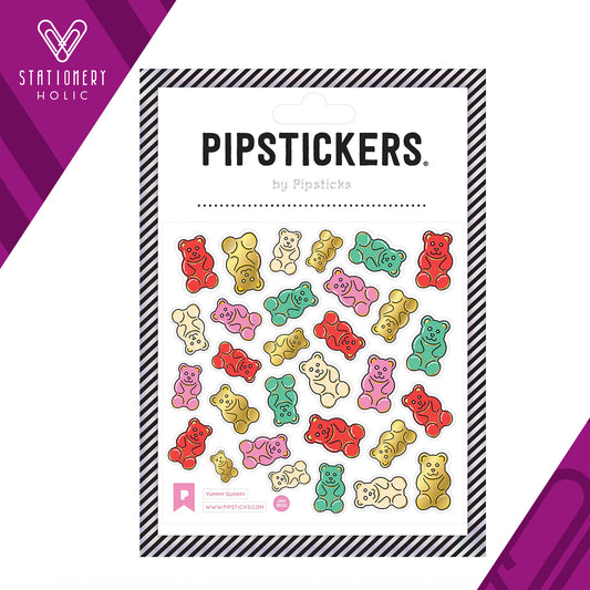 Pipsticks - Stickers 4x4" - Yummy Gummy