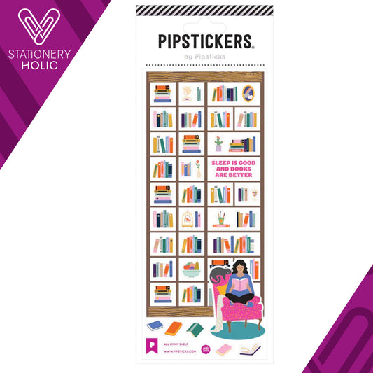 Pipsticks - Stickers 3x7" - All By My Shelf