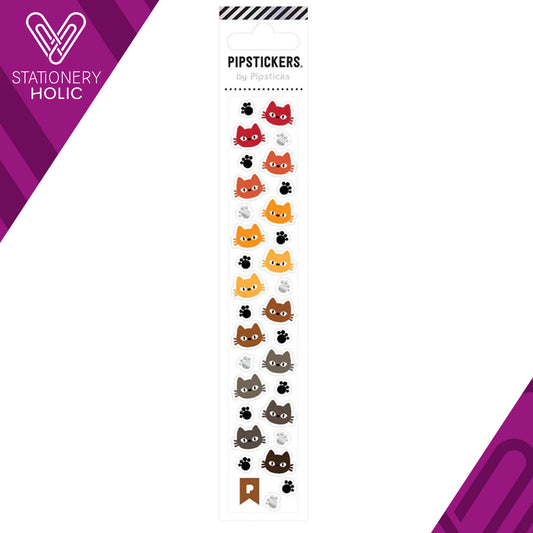 Pipsticks - Stickers Mini - Feline Faces
