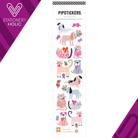 Pipsticks - Stickers 2x8" - Furr-ever Love