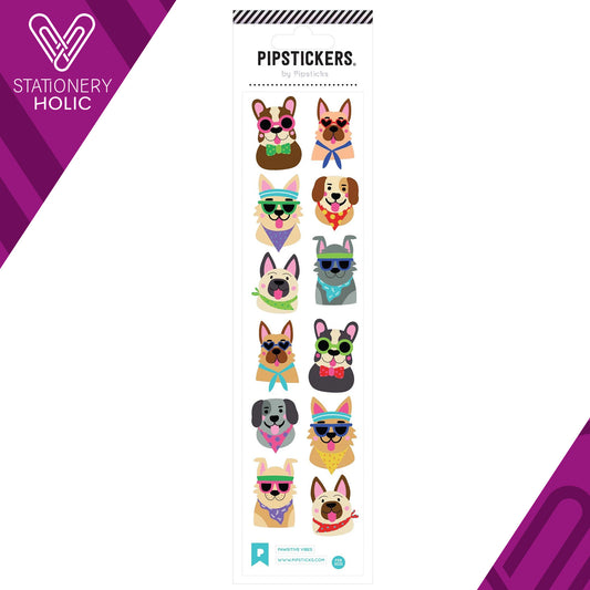 Pipsticks - Stickers 2x8" - Pawsitive Vibes