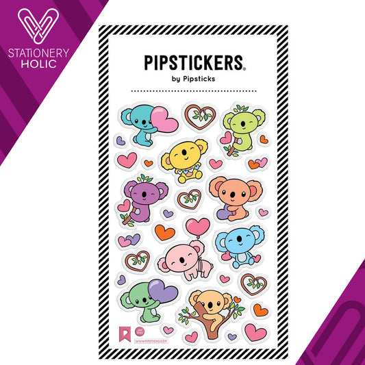 Pipsticks - Stickers Puffy - Pastel Koalas