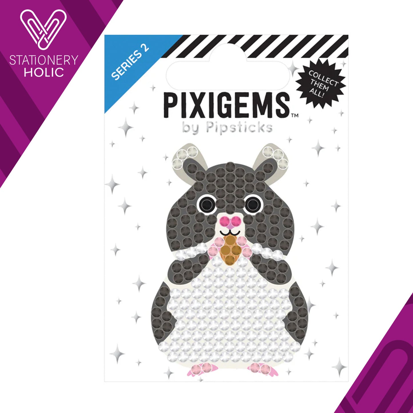 Pipsticks - Pixigem - Hugo Hamster