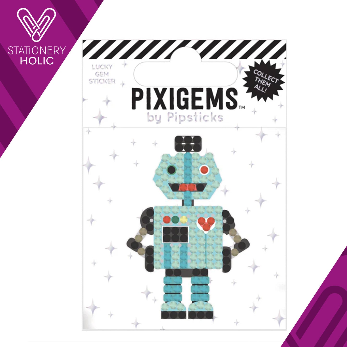 Pipsticks - Pixigem - Roxi Robot
