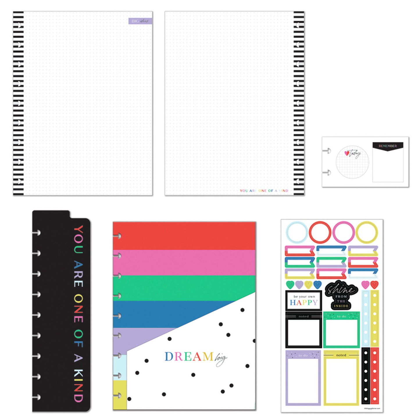 Happy Planner - Accessory Pack Classic - Color Me Happy