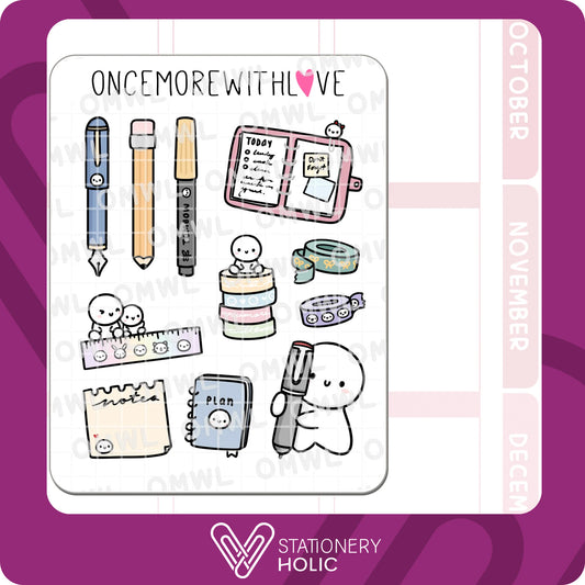Once More With Love - Stickers - Planning Large Deco