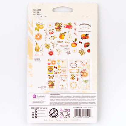 Prima Marketing - Ephemera y Stickers - Fruit Paradise