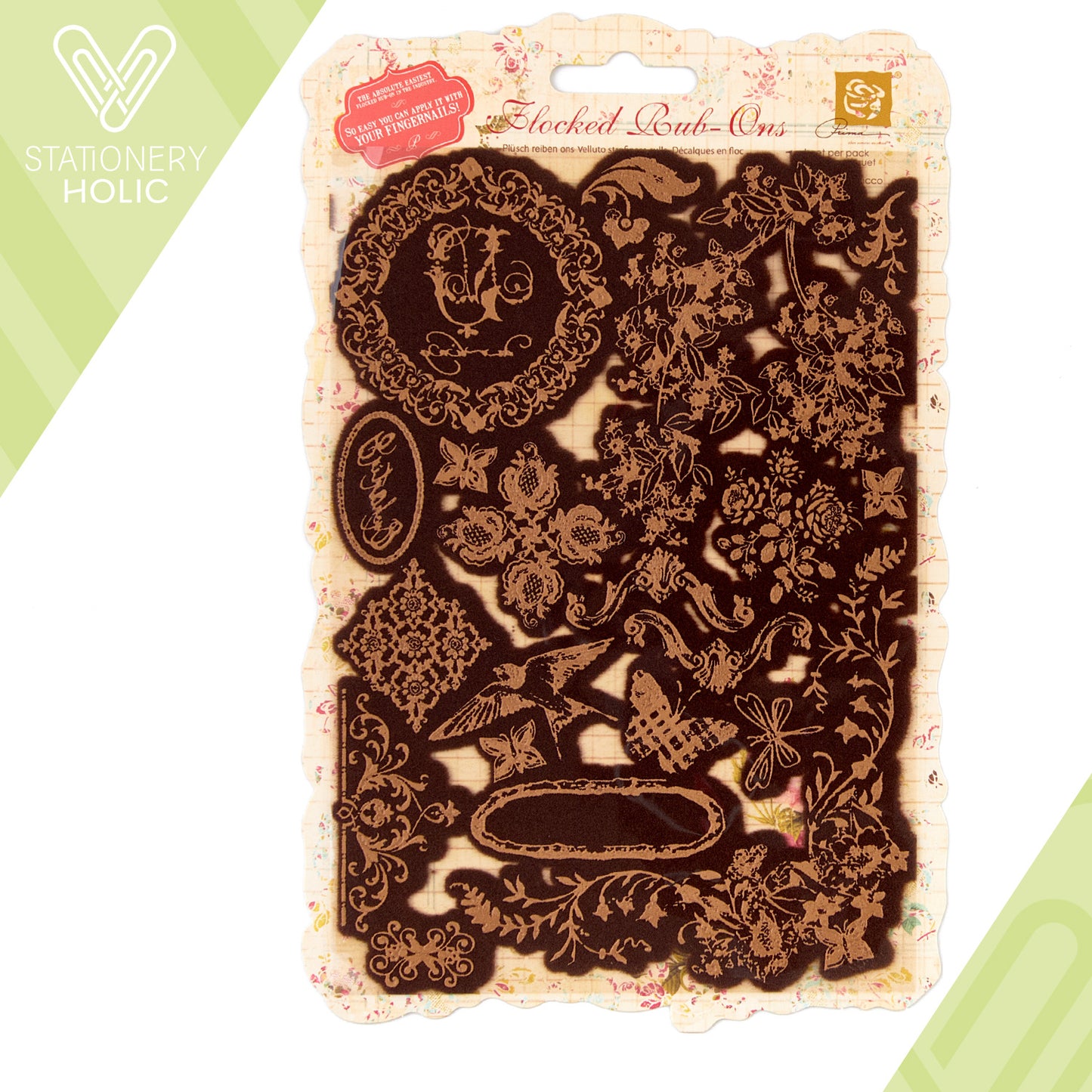 Prima Marketing - Rub-Ons Fuzzy - Sparkling Spring