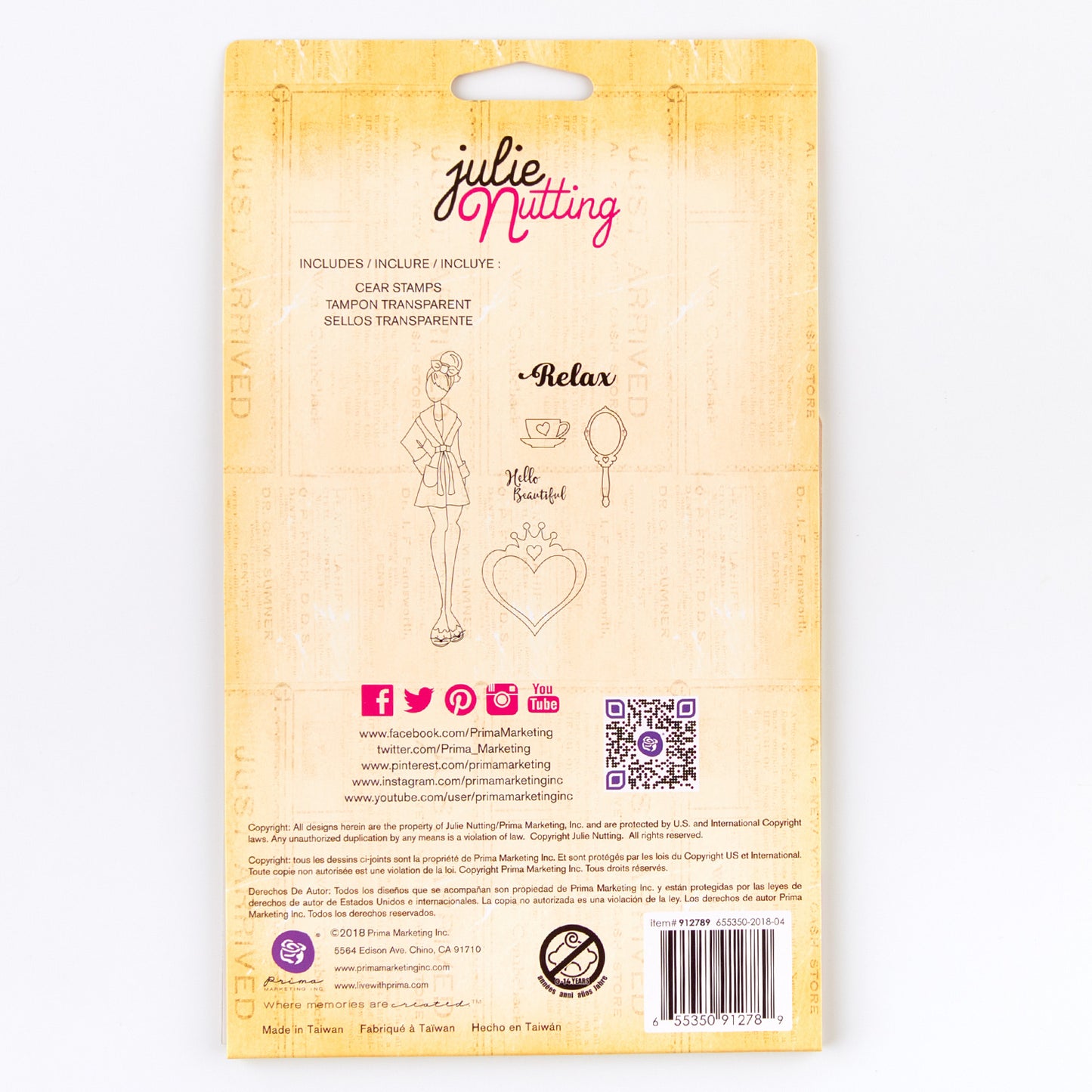 Prima Marketing - Sellos 5 x 8 - Bree